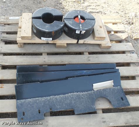 bobcat skid steer counterweight kit|bobcat counterweight kit for sale.